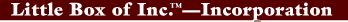 incorporation